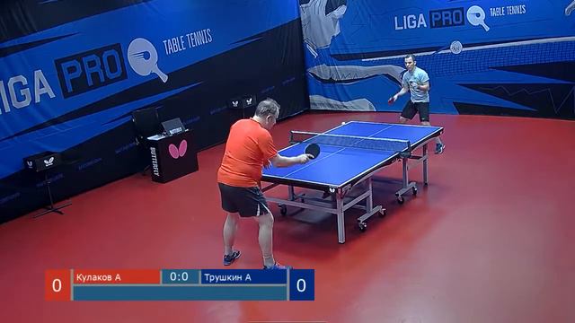 Настольный теннис. Лига Про. Турнир 24 февраля 2020г. Муж. Рейтинг 550+ смотреть онлайн