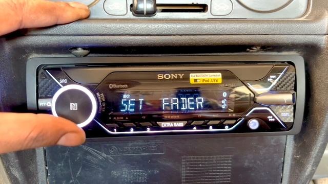 Sony Car Music System Bluetooth Connect | Sony Car Stereo | Sony Car Stereo Sound Settings