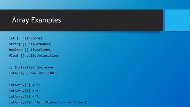 Coding a Breakout game for Android part 21: Learn about arrays for handling lots of objects смотреть онлайн