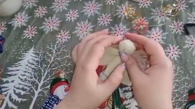 Мастер класс Рождественский ангел. Ирина Зятчина смотреть онлайн