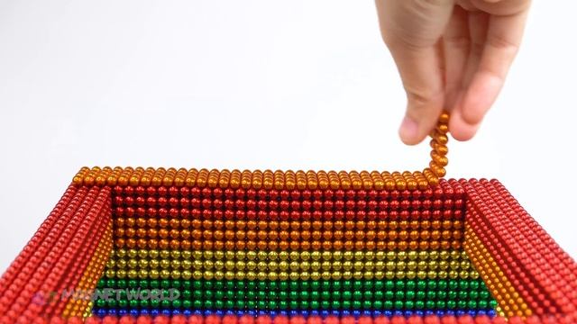 DIY - Build Christmas House For Hamster From Magnetic Balls (Satisfying) | Magnet World Series смотреть онлайн