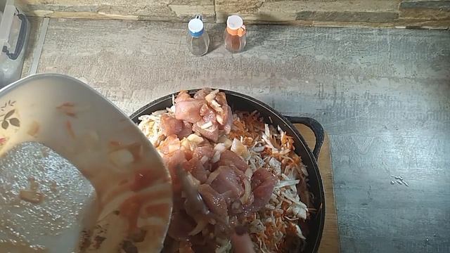Ленивая капуста с мясом в духовке ! смотреть онлайн