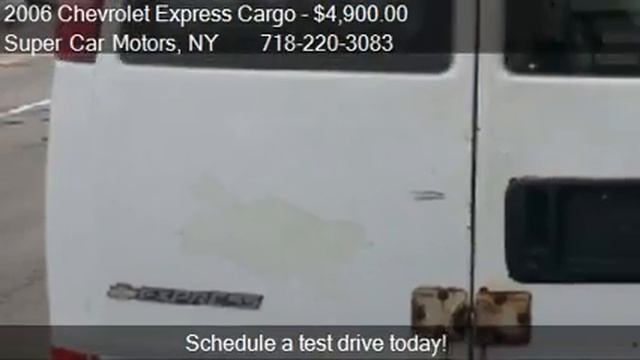 2006 Chevrolet Express Cargo 1500 3dr Van for sale in Bronx, смотреть онлайн