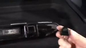 Установка камеры заднего вида для Рено Дастер в штатное место