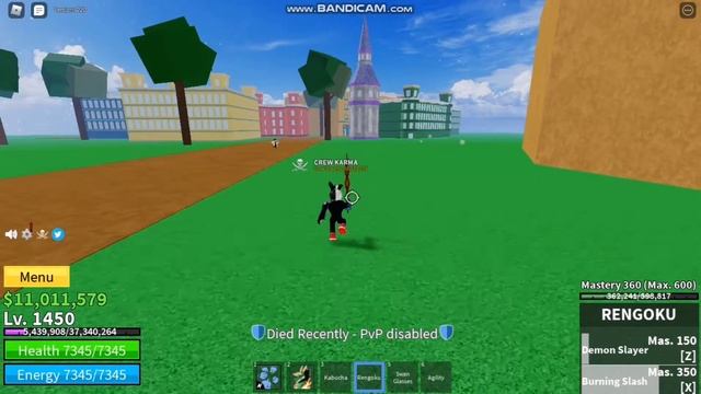Обзор на Легендарный меч Rengoku в Blox Fruits смотреть онлайн