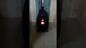 Печь огонь батарея - 9. Длительность тления. Видео - 2