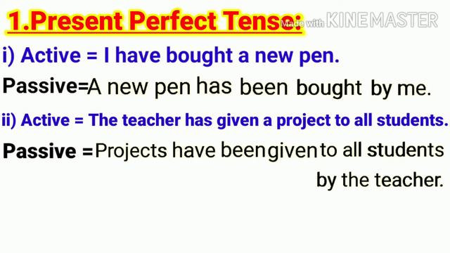 Passive Voice of Perfect Tenses l Active and Passive Voice I Foundation of Grammar смотреть онлайн