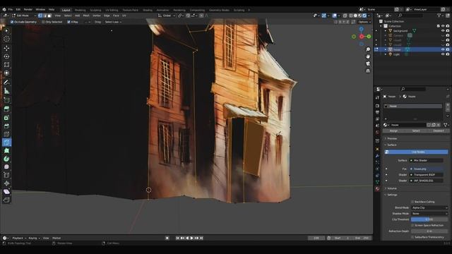 How I made a 3D animation from a 2D drawing! │ Blender TUTORIAL │ 2D to 3D смотреть онлайн