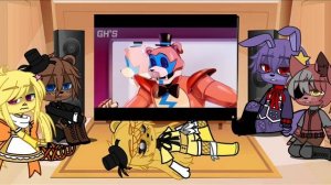 Fnaf 1 react to hello again|fnaf 1|link for vid in desc