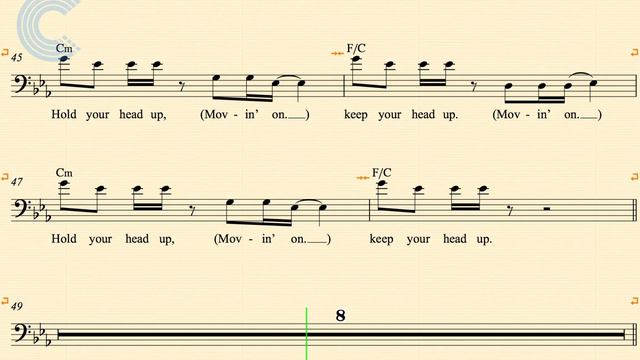 Trombone - Sweet Dreams - Eurythmics - Sheet Music, Chords, & Vocals смотреть онлайн