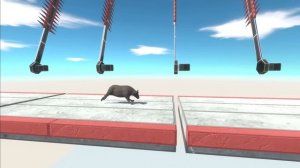 Trap With Giant Spikes ► Animal Revolt Battle Simulator
