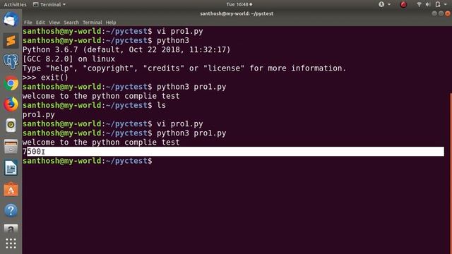 Python Programming, .py and .pyc extensions in Python tamil смотреть онлайн