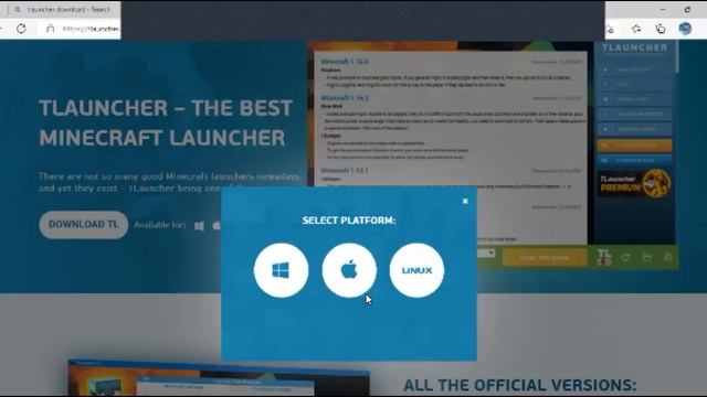How to download/install TLAUNCHER for Minecraft [JAVA] смотреть онлайн