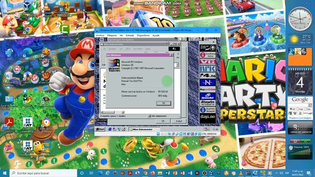 Windows XP ME 98 Mon VirtualBOX смотреть онлайн