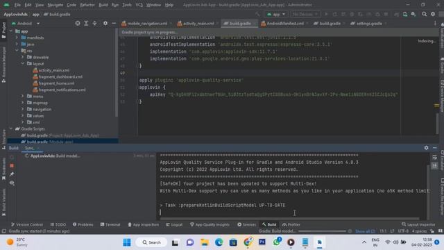 How to Integrate AppLovin Ads into our New Created Android Studio App Source Code Included Free смотреть онлайн