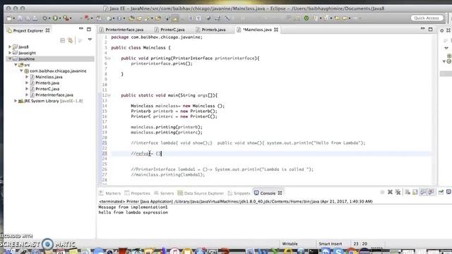Java 8 Lambda Expression Basics with Example смотреть онлайн