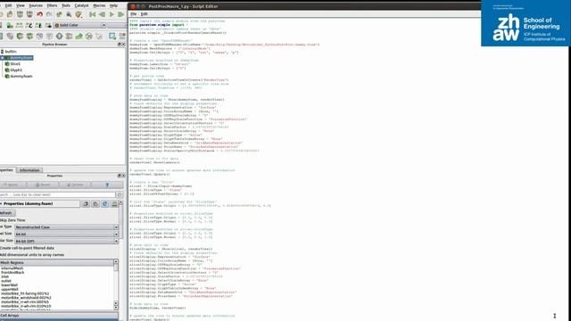 OpenFoam & Kaleidosim: Creating Python Macro for Paraview based Post-Processing in the Cloud смотреть онлайн
