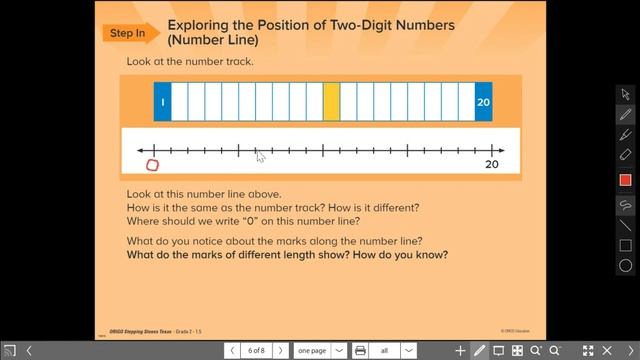 Origo lesson 1.5 Number lines and number tracks смотреть онлайн