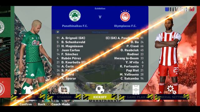PES 2017 NEW BACKGROUND MENU DERBY 2023 AIO смотреть онлайн