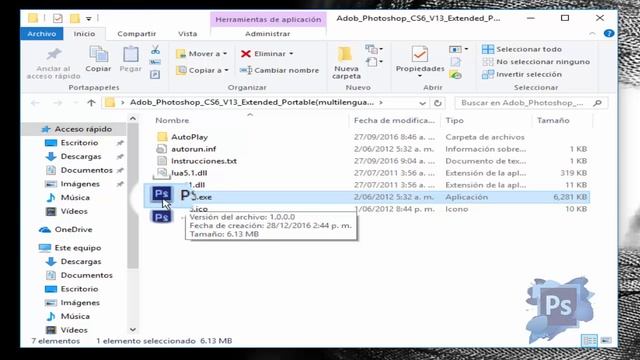 Descargar Photoshop CS6 Español portable (Full,multilenguaje) смотреть онлайн