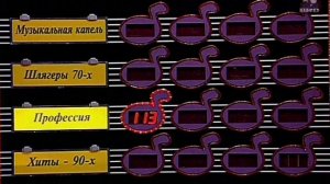 Угадай мелодию 06.02.1996