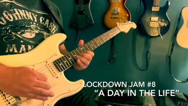 A Day in the Life, Fender Jeff Beck Signature Strat, Keeley D&M, BassBreaker 30R смотреть онлайн