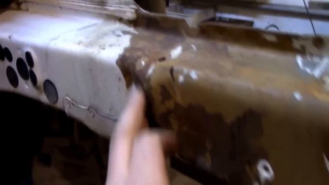.Ремонт кузова. Как правильнее отрихтовать лонжерон? смотреть онлайн