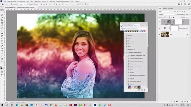 Как создать изображение с кинематографическим эффектом из обычного фото в Фотошоп смотреть онлайн