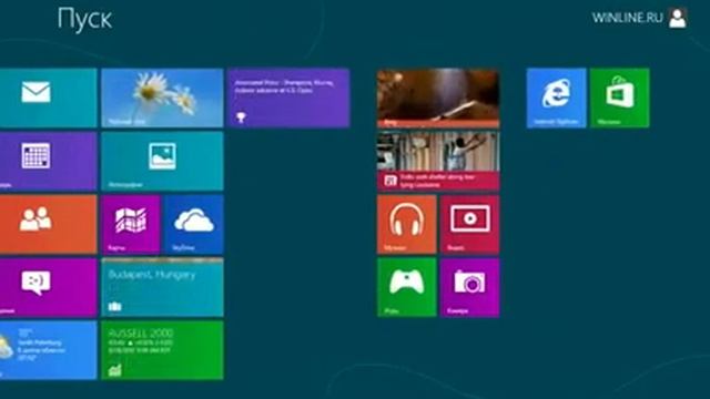 Настройка Начального Экрана Windows 8 смотреть онлайн