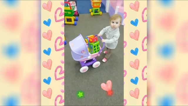 Сонька в детской комнате ТЦ Полесье.Игрушки Полесье! смотреть онлайн