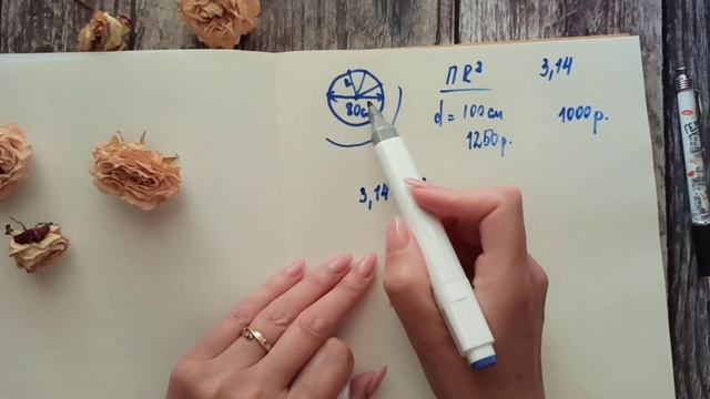 Площадь круга. Математика и вязание. Или "почему так дорого, если вязать всего 10 см?" смотреть онлайн
