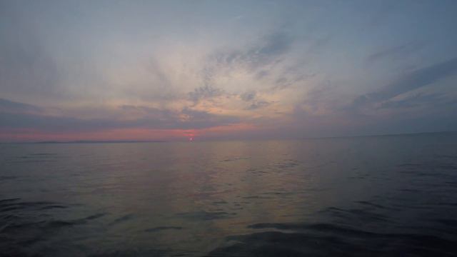 Закат солнца 4к в реальном времени/ Sunset 4k in real time. Вид на Керченский полуостров Крым смотреть онлайн