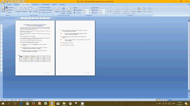 Comment mettre une seule page en paysage - WORD смотреть онлайн