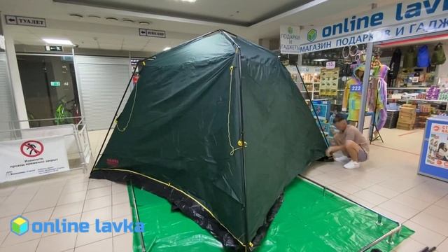 Как собрать шатер Tramp Bungalow Lux (V2) смотреть онлайн