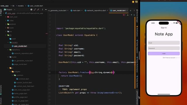 Flutter Note App with MongoDb in 3 plus Hours | Full Stack Flutter Dev MEFN | 2023 | URDU смотреть онлайн