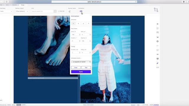 Setka Editor Features: Animations смотреть онлайн