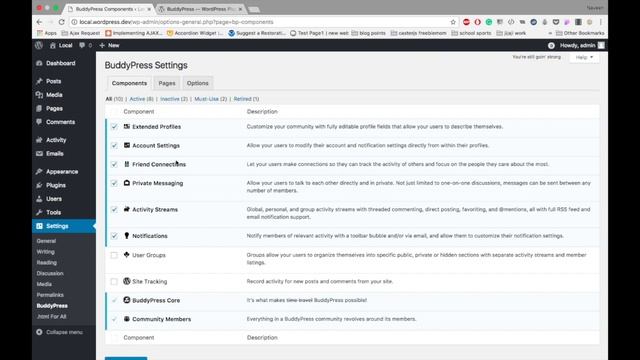 How to Use BuddyPress with WordPress | BuddyPress Plugin Introduction смотреть онлайн