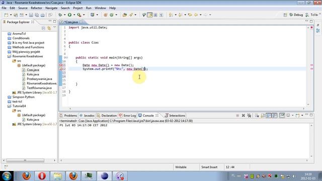 Kurs programowania Java, lekcja 21 - data i czas смотреть онлайн