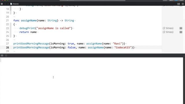 Closure in swift (escaping, non-escaping, autoclosure) Hindi tutorial смотреть онлайн