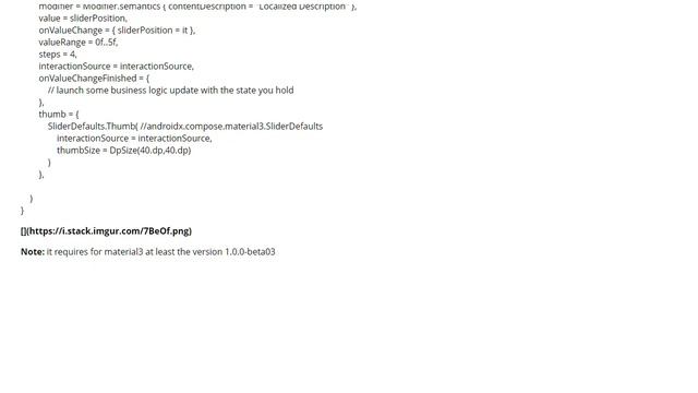 Jetpack Compose Change Slider Thumb Size (4 answers) смотреть онлайн