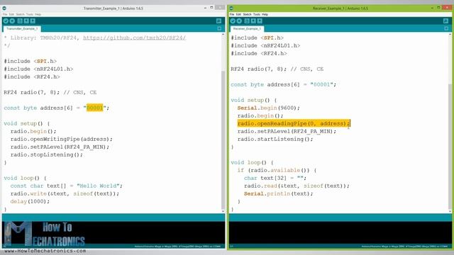 Arduino Wireless Communication – NRF24L01 Tutorial смотреть онлайн