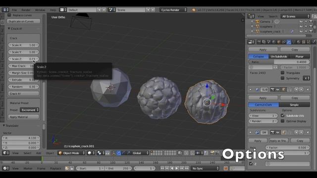 Blender: "Crack It" Add-on Basic Tutorial смотреть онлайн