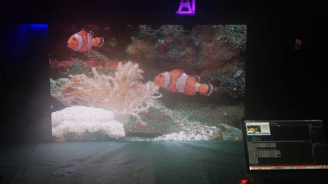 Aquarium Scene - 160x96 RGB LED matrix смотреть онлайн