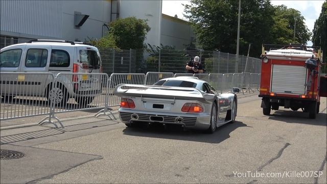 Mercedes CLK GTR & 2x CLK DTM Convertible Sounds 1080p
