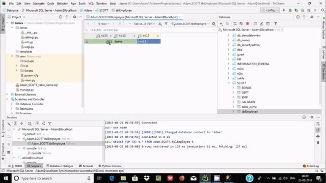 How to Create Table in PyCharm смотреть онлайн