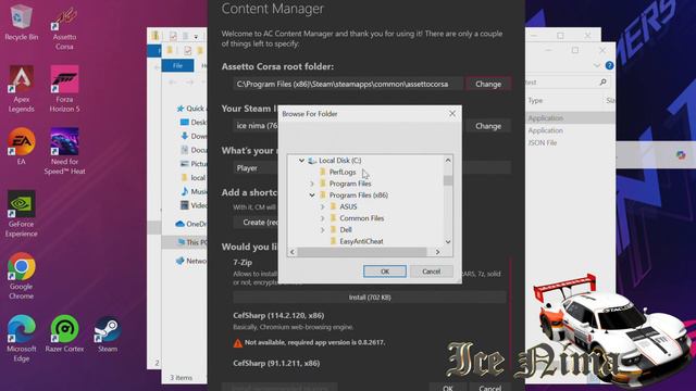 How to install Content Manager Assetto Corsa 2024 with Ice Nima смотреть онлайн