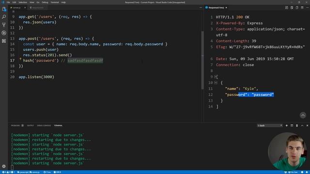 Build Node.js User Authentication - Password Login смотреть онлайн