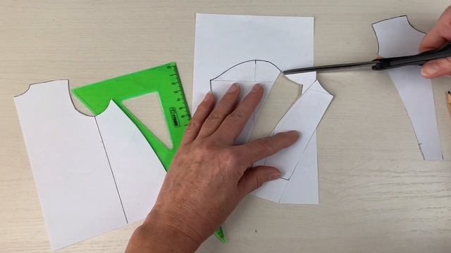 Моделируем свитер из выкройки куртки со спущенным плечом смотреть онлайн