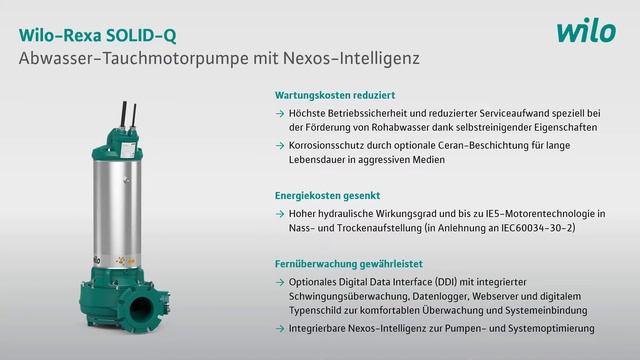 Wilo Group - Wilo-Rexa SOLID-Q mit Nexos-Intelligenz смотреть онлайн