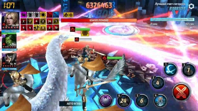 [Marvel Future Fight] Sif & Valkyrie T2.5 ABX / Сиф и Валькирия Т2.5 БС - 8,405,223 смотреть онлайн